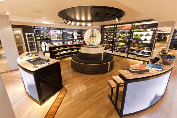 Harrods's tweet photo. We are delighted to announce the arrival of the 'House of @Adidas' to our Fifth Floor. #HarrodsSports http://t.co/D3swEBlv5I