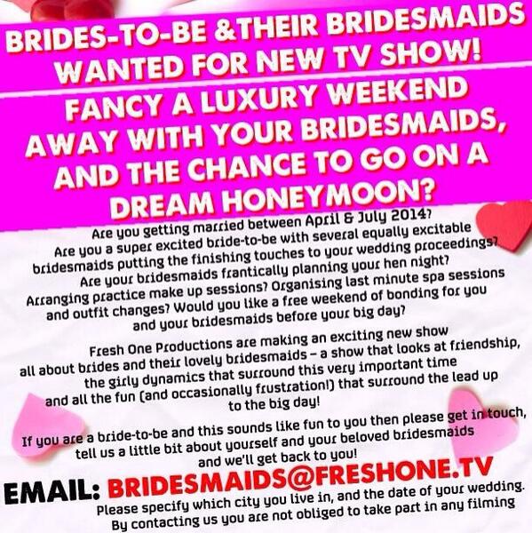 DBcreativeevent's tweet photo. #bridestobe http://t.co/BdFkho8TR1