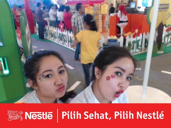 Ternyata Zona Sehat Nestlé seru bangeeett! Bikin sehat dan fresh lagi! #pilihsehatpilihNestlé