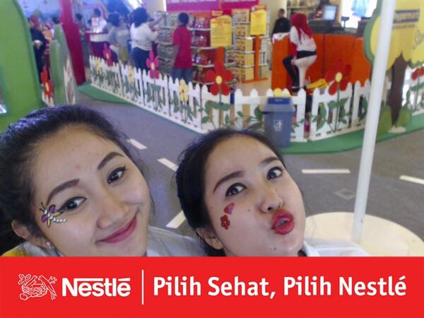 Ternyata Zona Sehat Nestlé seru bangeeett! Bikin sehat dan fresh lagi! #pilihsehatpilihNestlé