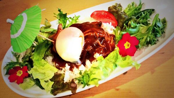 cafe_tiger's tweet photo. セントラルパークではハワイアンフェアを行っています☻タイガーカフェセンパ店はロコモコをご用意しております〜☆☆☆17時から注文できます！ぜひ食べに来て下さい（＾＿＾）！ http://t.co/zqHUXzTFmW