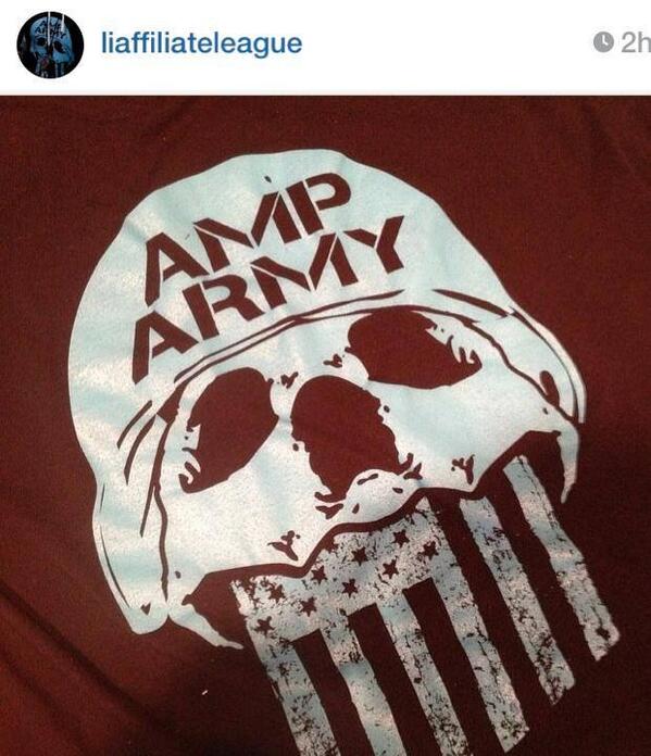 AMP Army at #flexevents NYC today. Nice shirt.