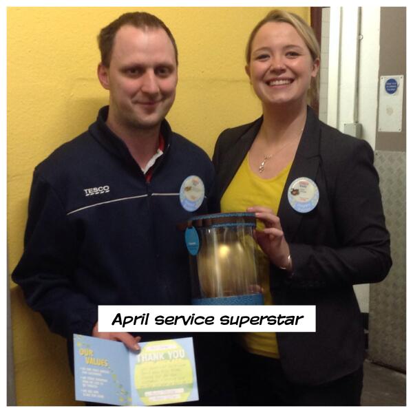 susangates22's tweet photo. Congratulations Phil Comer, Barnstaple's Service Super Star for April #awesome31 @SarahLawls @Emmamoys http://t.co/Xw7MdILAhS