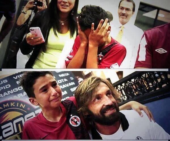 Supanjul's tweet photo. :') RT @GeniusFootball: When dreams come true. http://t.co/ospQjEjOeL