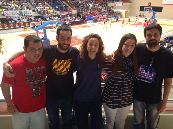 CBT_Tarragona's tweet photo. Entrenadors del club als CC España #Infantil2014 a Saragossa. El bàsquet no para per vacances. http://t.co/tIqoRKrmxb