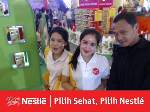 Ternyata Zona Sehat Nestlé seru bangeeett! Bikin sehat dan fresh lagi! #pilihsehatpilihNestlé