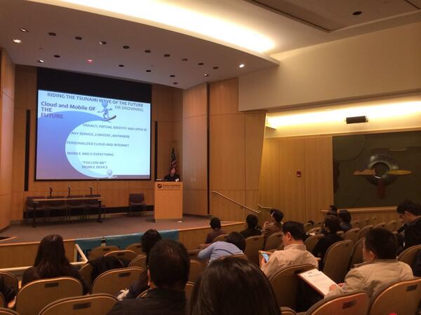 necinaorg's tweet image. Cheng Wu, co-founder of Azuki System "personalities are portable from device to device" #EverythingMobile #NECINA