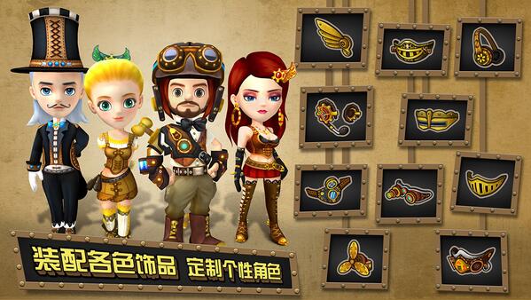 New characters for #ChronoExpress v1.2.1 #screenshotsaturday #gamedev #SteamPunk