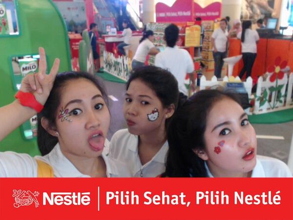 Ternyata Zona Sehat Nestlé seru bangeeett! Bikin sehat dan fresh lagi! #pilihsehatpilihNestlé