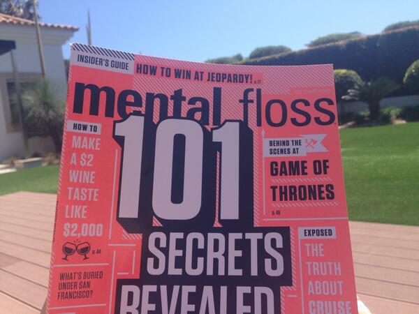 sallyehughes's tweet image. My new favourite magazine #übergeek