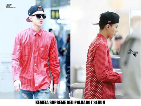 minion_kshop's tweet photo. [PO UNTIL 20 MEI 2014] SEHUN SUPREME RED POLKADOT 140.000 Detail? Order? Cek >> https://t.co/BAw1OVbiMr … http://t.co/KKXa8ROlG9