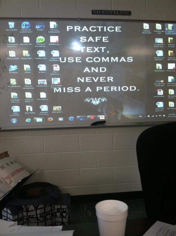 DamnHiIarious's tweet photo. did this teacher really just... 😂 rt if u get it http://t.co/kZeZM6n4Fv