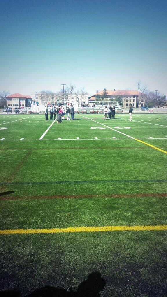 Senior day for women's lacrosse!  #Detroitscollegeteam