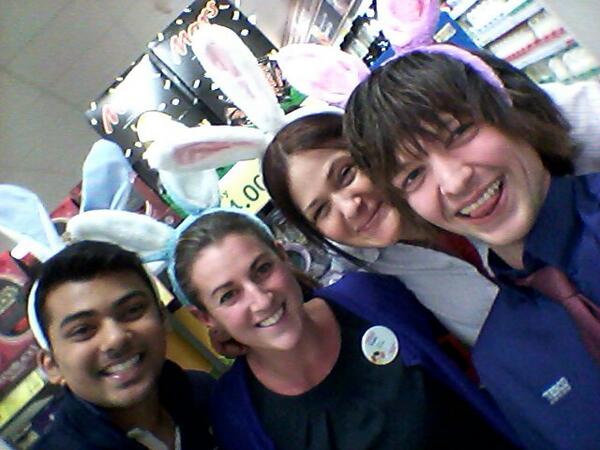 Totley's bunnies #funatwork !! :)