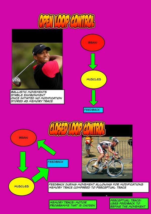#pegeeks #pe4learning open and closed loop theory revision #alevelrevision