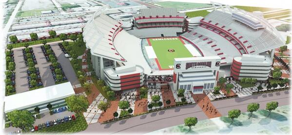 Gamecockology's tweet image. RT if you're excited for the 2015 Williams Brice upgrades. #Gamecocks @SEC_Logo
