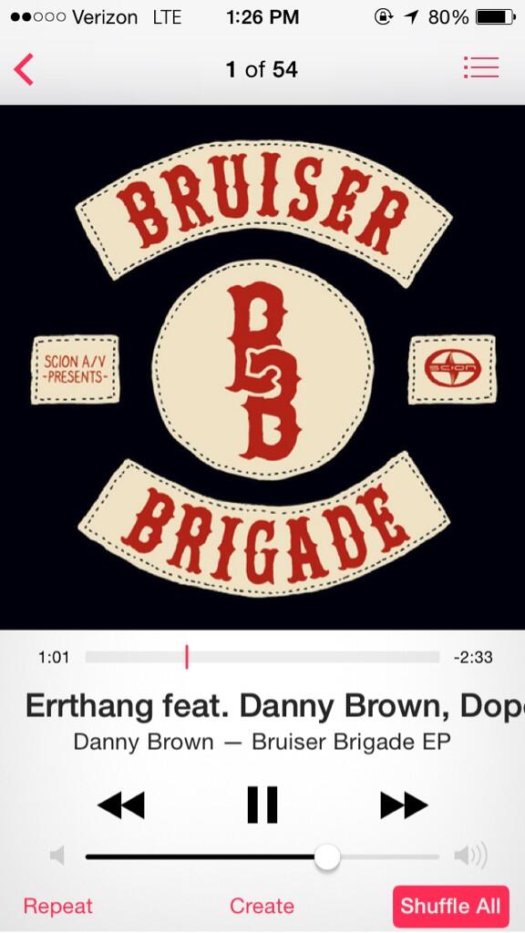 Jewimiah56's tweet photo. @xdannyxbrownx has such a great mixtape http://t.co/3s3UpAqEG0
