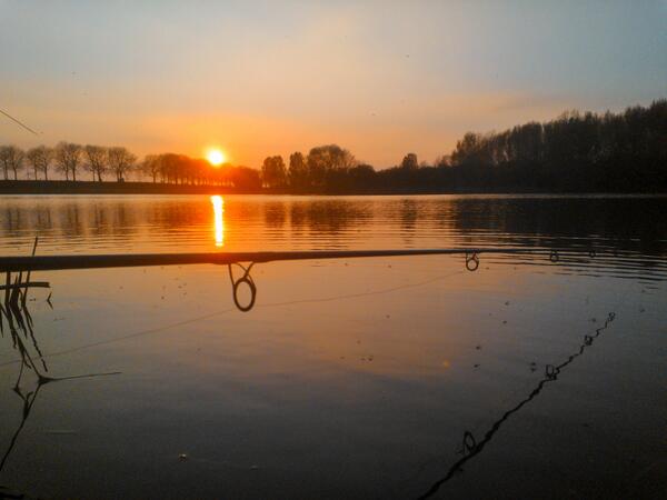 Carpkingdre's tweet photo. Nog Geen bak kunnen pakken blijven nog maar een nacht hopen doet leven #karper #karpervissen #vissen #carp http://t.co/kzi0u9UV39