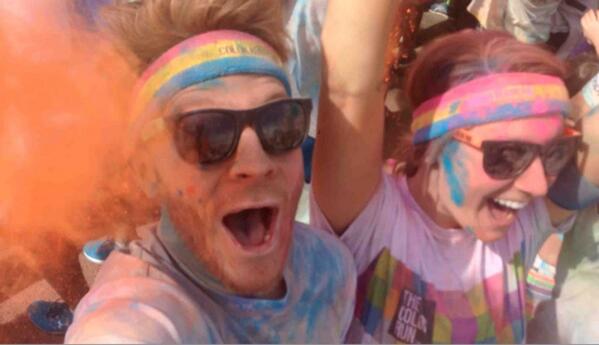 CoastlineMD's tweet photo. @nickmills2 had a great time in Baltimore today running @TheColorRun. Looking forward to the next one! http://t.co/KsxSaDtja2