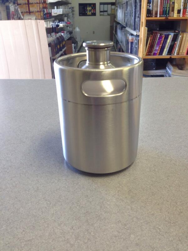 Stainless Steel growlers <a href="/BrewingWorld1/">brewingworld.com</a> ! #homebrew #homebrewing