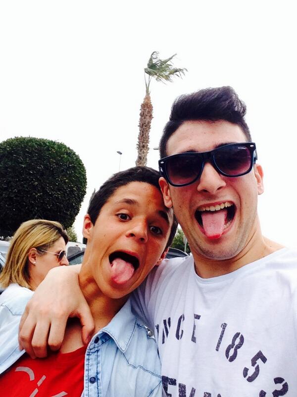 Con mi brother en la torre de la horadada , a pasar lo que queda de fiiinde !!!