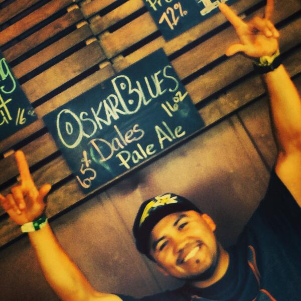 jeremyisafarmer's tweet photo. What?!? @oskarblues #Dales is @ @coachella ?!? Hell yeah! #CraftBeer #CraftBeerNMusic #CraftBeerCoachella #coachella http://t.co/ygEybZh2g3