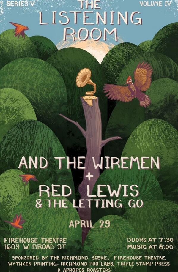 Official poster!! Just ten days away! #rva #rvamusic