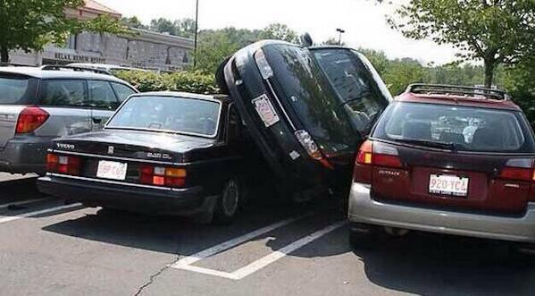 Parking at church tomorrow going to be like this.