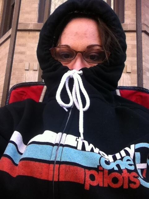 ragefreak's tweet image. Chicago is cold #reallycold #twentyonepilots