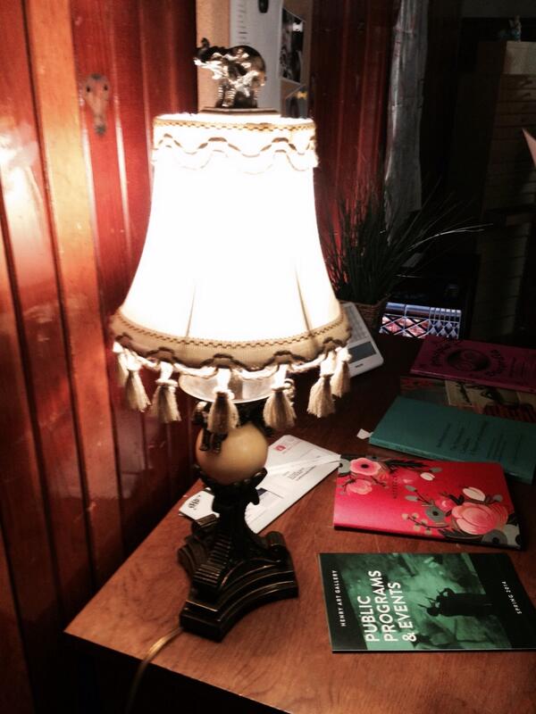 Exploring the mystery of Anne's bedroom at ATTEMPTS ON HER LIFE -- feels like I'm in a Twin Peaks ep.