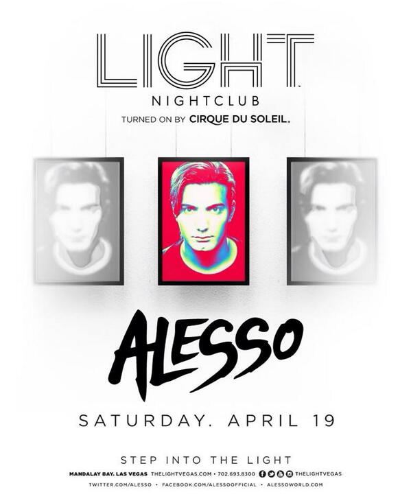 LightnDaylight's tweet photo. You don't want to miss this! Alesso is back tonight! For Guestlist and Table reservations text: (702) 524-6614 #Vegas http://t.co/EW25I774T9