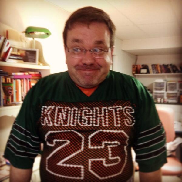 michaliebrown's tweet image. Proud to be a daughter of a Knight! Goober... #springsing2014