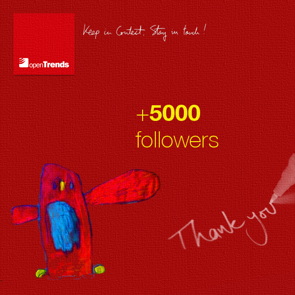 opentrends's tweet photo. #Gràcies!!! #Gracias!!! #Thanks!! +5000 http://t.co/TPgaA9EusN