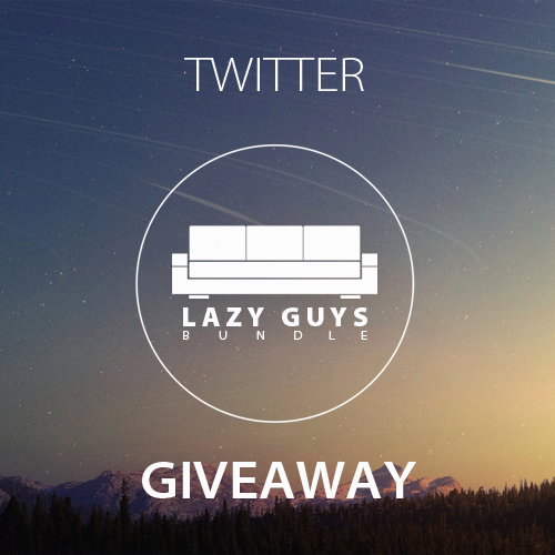 #LazyGuysBundle We're giving away 2 copies of the bundle on <a href="/twitter/">Twitter</a>. Follow us and re-tweet this and you're in!