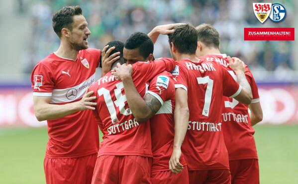 VfB's tweet photo. Spieltag! // Matchday! #VfBS04
 ------
 VfB Stuttgart – FC Schalke 04, Anpfiff 17.30 Uhr http://t.co/ppi1tHAnR3