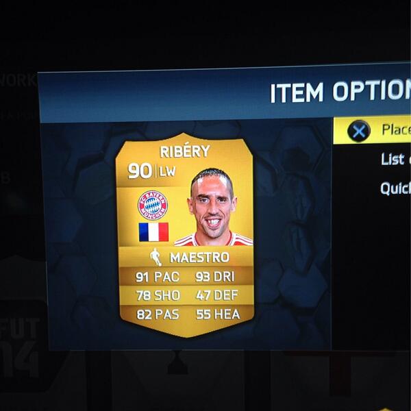 Ibra10_FUT's tweet photo. FRANK RIBÉRY GIVEAWAY!!
1. Retweet to enter 
2. Follow me @Ibra10_FUT 
3. Shoutout
Winner at 100 RT! Good luck! http://t.co/midNoYSSq6
