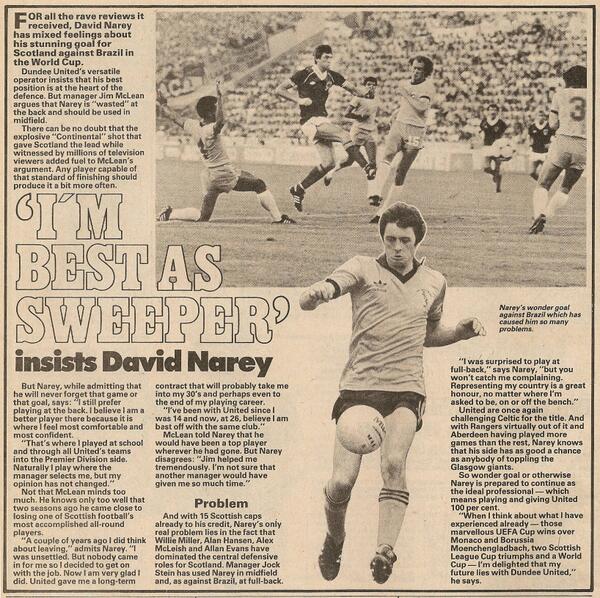 By May he had lifted the title @ScotsFootyCards:I'm best as sweeper insists #DaveNarey #DundeeUtd #Shoot! 1983-02-05 ”