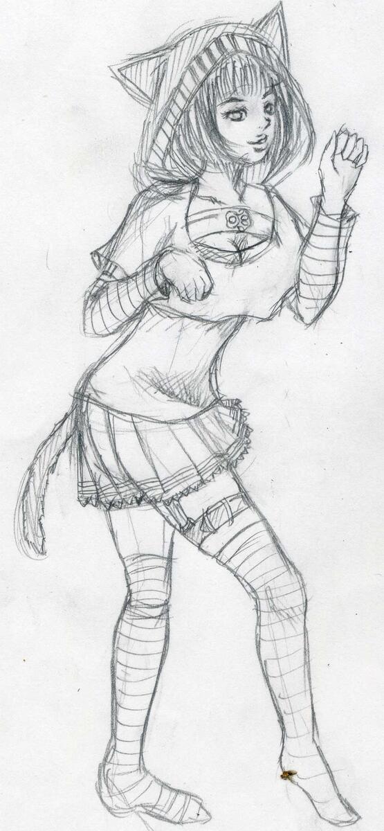 ジョジョで一番雰囲気似てると言われたキャラに普段着着せて描く