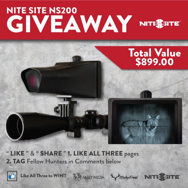 MuleyFreak's tweet photo. "RT", "RT", "RT", and click here to enter: http://t.co/bZbFPejnwh http://t.co/gFLGPN0AAP