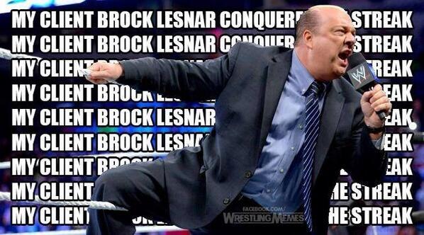 HeymanHustle's tweet image. "@Gaurav9Kumar Just in case they didn't know : @HeymanHustle #Wrestlemania30 #EatSleepBreakTheStreak http://t.co/Ep1KCThJNL"