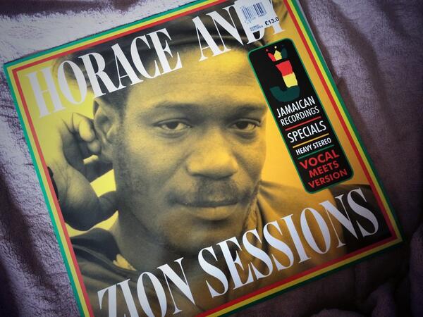 RSD2014 purchase. My only one for the day. Amazing. #RSD14 #HoraceAndy #jamaicanrecordings #zionsessions