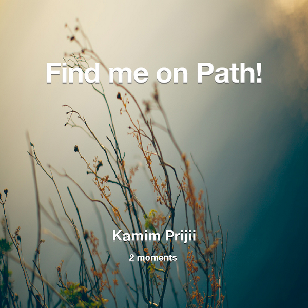 KamimFrizzy's tweet photo. Find me on #Path now! Go to: http://t.co/1yTe9HdNq8! #thepersonalnetwork http://t.co/snTsrZkbi3