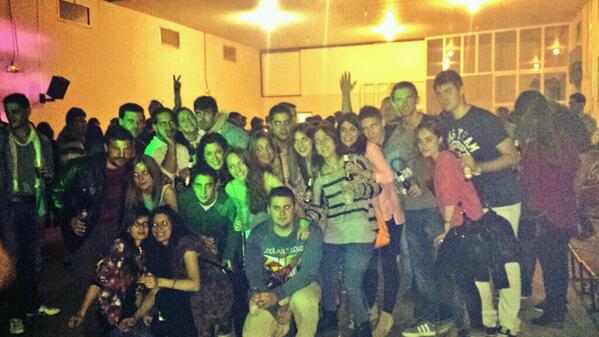 #Canalejas de fiesta en Olombrada. Qué grandes sois!!