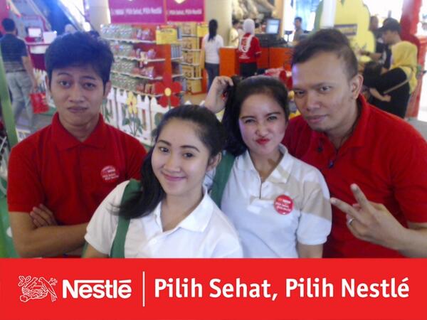 Ternyata Zona Sehat Nestlé seru bangeeett! Bikin sehat dan fresh lagi! #pilihsehatpilihNestlé