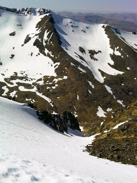 Bold Rush, Summit or #Braveheart Coires? Sweet choices this afternoon  @TheNevisRange #backcorries