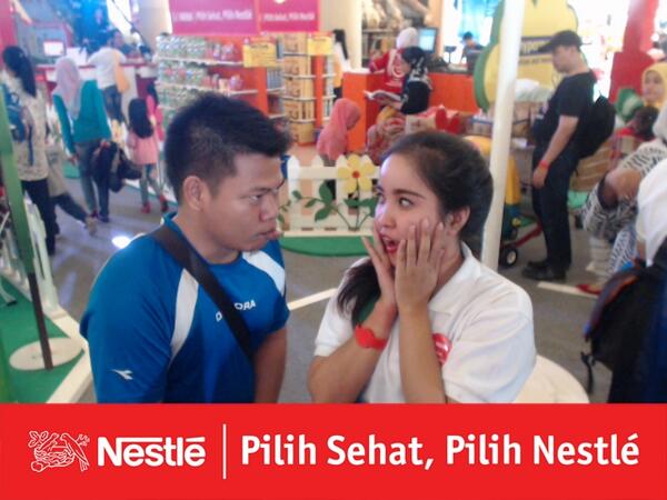 Ternyata Zona Sehat Nestlé seru bangeeett! Bikin sehat dan fresh lagi! #pilihsehatpilihNestlé