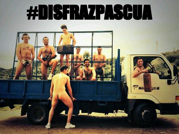 PMmedinasicilia's tweet photo. #DisfrazPascua "En #PascuaDeLosMoraos y nosotros trabajando" @CarcaWEB @Juanmisanchez9 http://t.co/cE18TZ6CVv