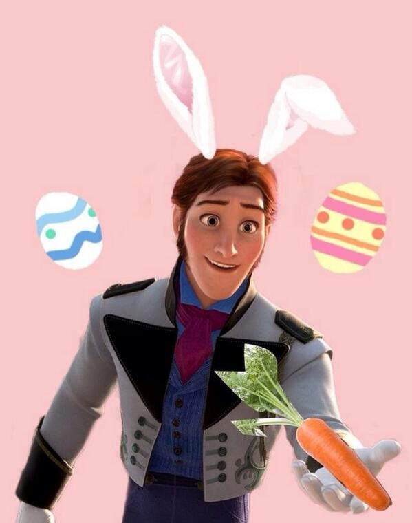 TheRealHans's tweet image. Lmao this one's even better.. HAPPY EASTER from HANSY! 🐰🌸