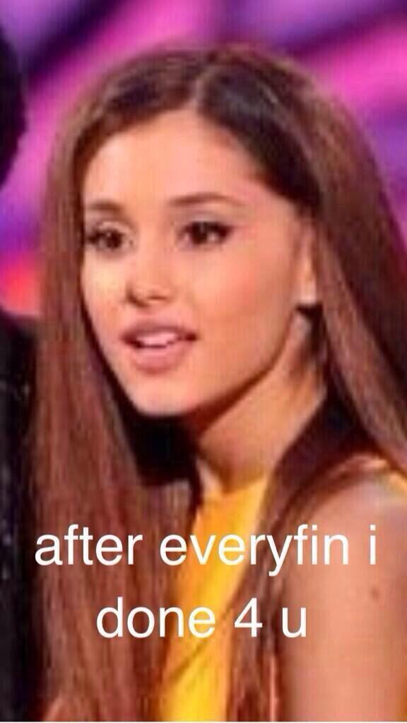 jisusushi's tweet image. Ariana will be like 

#ArianatorsLeakedProblem