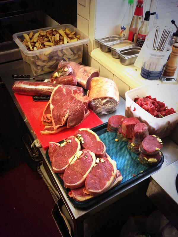 #MEAT from our steak night this evening. Next one May 4th. Book now to avoid disappointment. #greatbritishbeef #beef